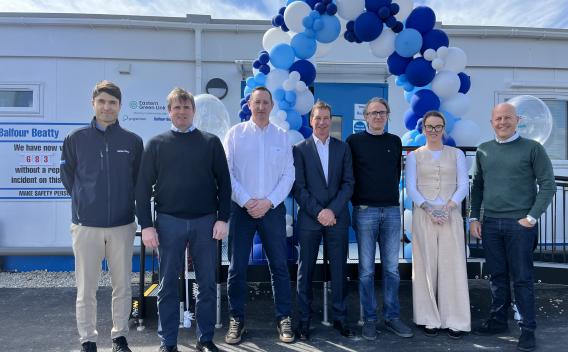 EGL2 staff at the P2 opening 