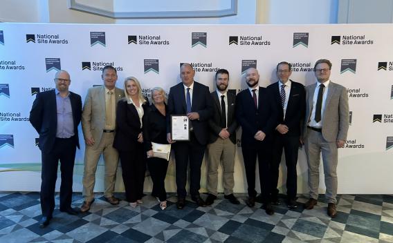 EGL2 Wren Hall team award photo