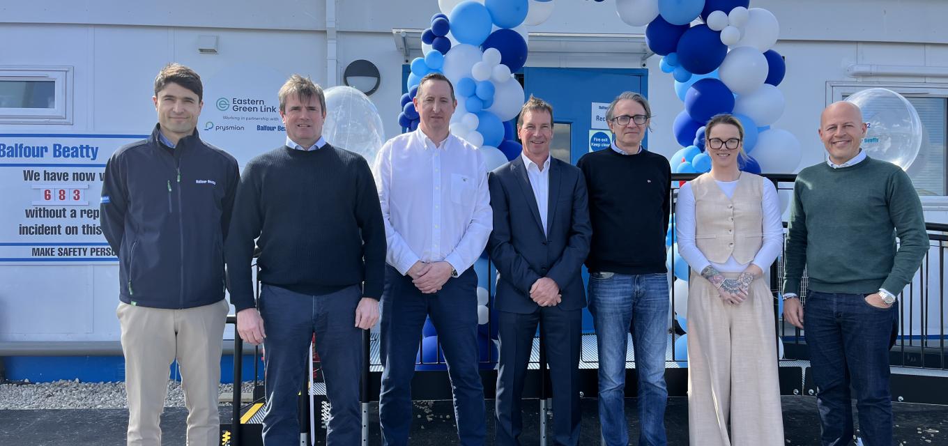 EGL2 staff at the P2 opening 